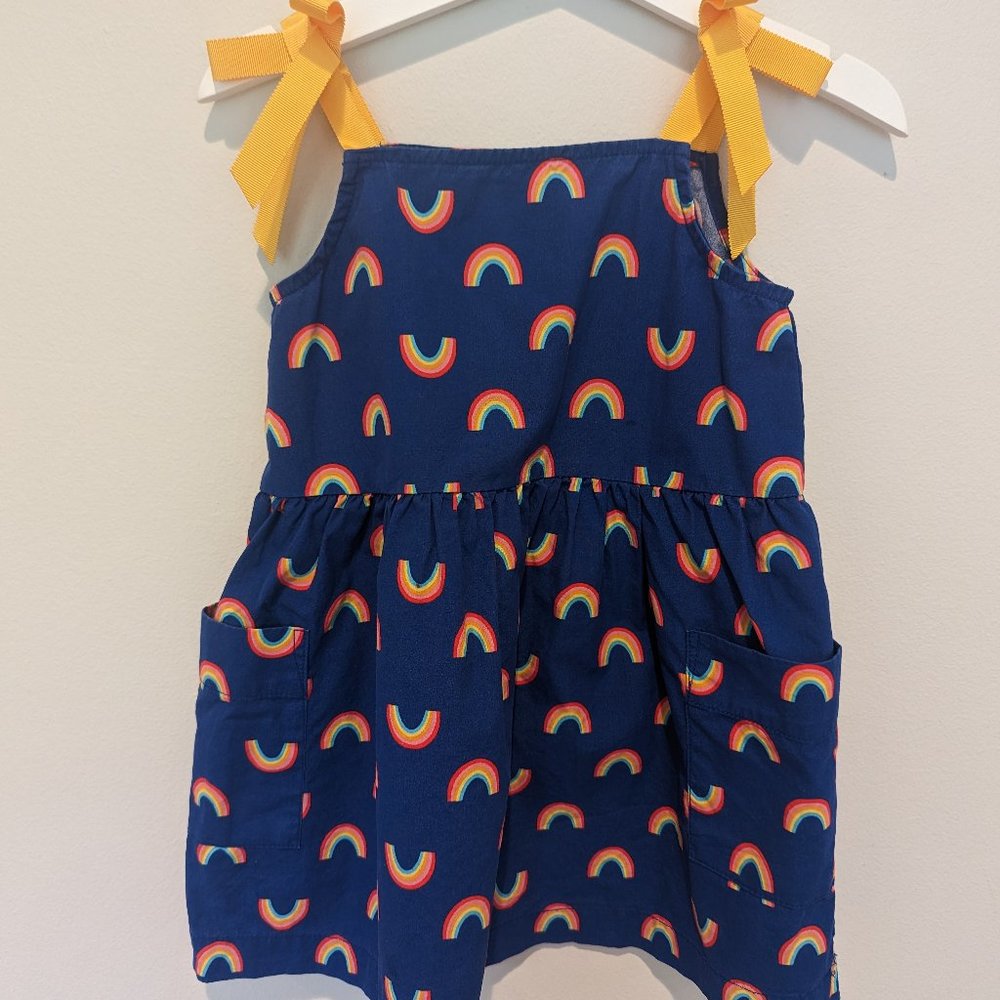Hanna Andersson Ribbon Rainbow Sundress